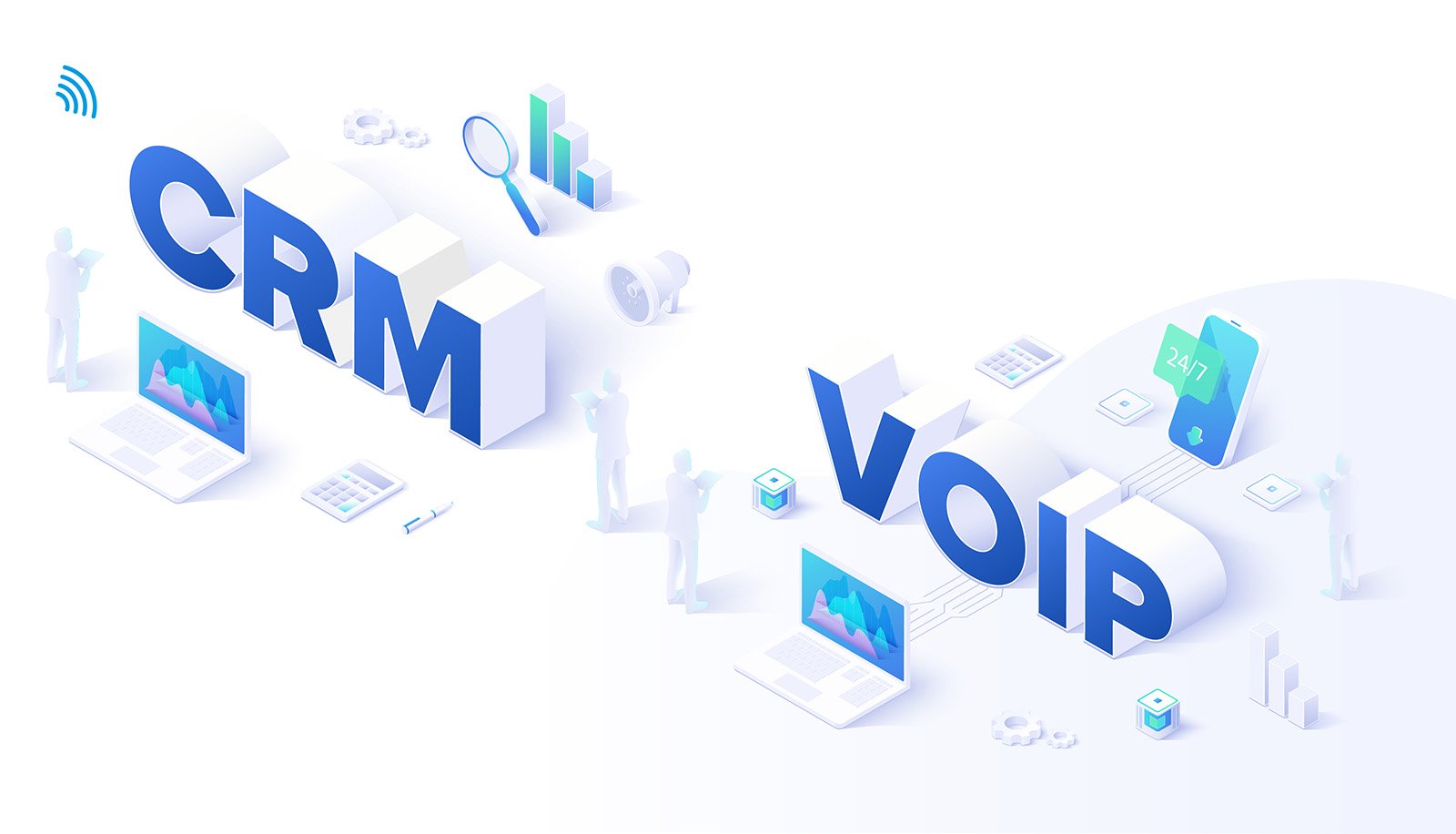 CRM και VoIP ενσωμάτωση